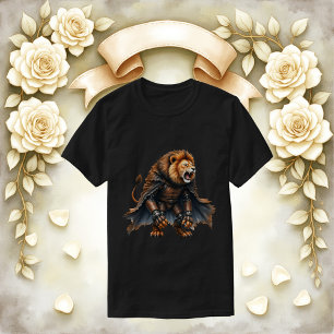 Cyber Lion of the Wastelands T-Shirt
