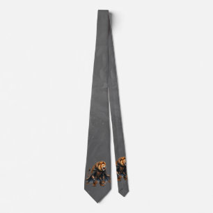 Cyber Lion of the Wastelands Tie