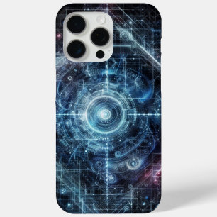 Cyber Matrix: neon matrix theme iPhone 15 Pro Max Case