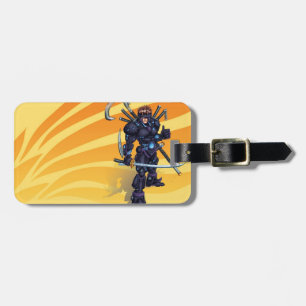 Cyber Ninja Luggage Tag