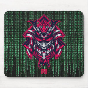 Cyber Oni Code – Retro Future Power Mouse Mat