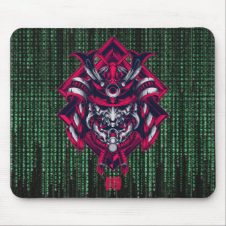 Cyber Oni Code – Retro Future Power Mouse Mat