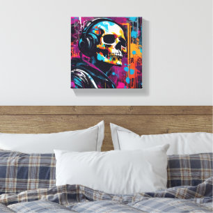 Cyber punk canvas  print