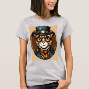 CYBER PUNK CAT T-SHIRT