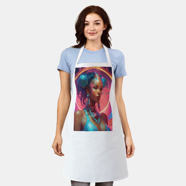 Cyber Queen Apron (Worn)