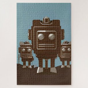 Cyber Radio Rodeo Patrol Ken Gauge Sci-Fi Jigsaw Puzzle