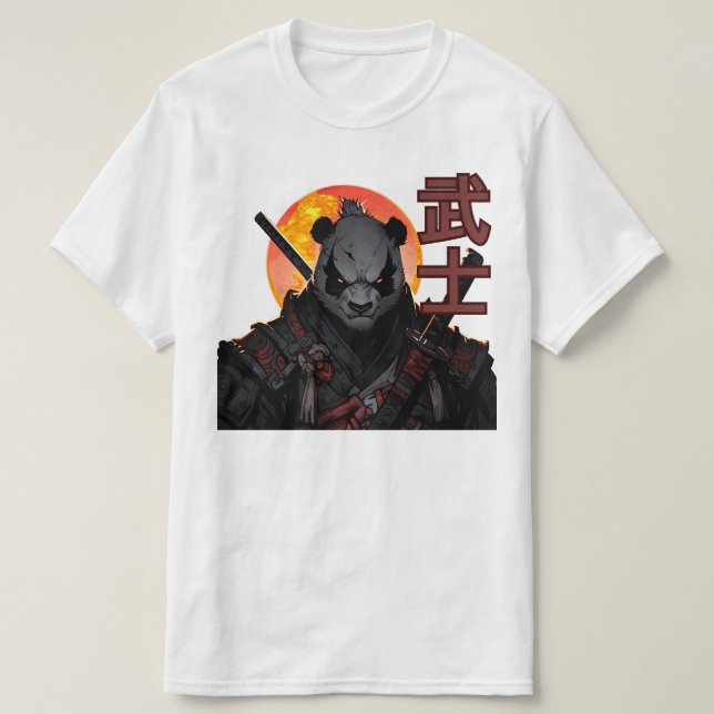 "Cyber ​​Samurai" T-Shirt (Design Front)
