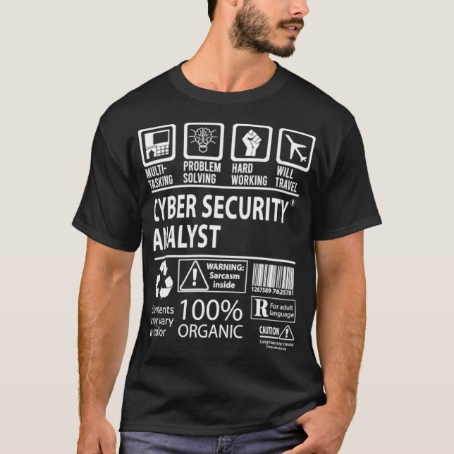 Cyber Security Analyst Cyber Security Analyst T T-Shirt (Front)