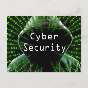 Cyber Security Business Postcard