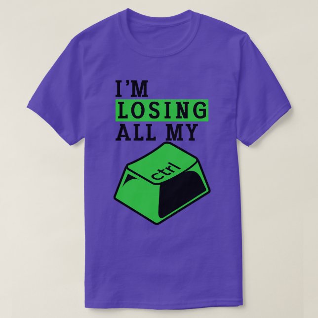 Cyber Security Computer Key Software Engineer Prog T-Shirt (Design Front)