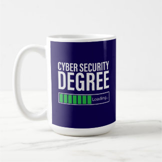 Cyber Security Degree Loading, specialist Coffee Mug