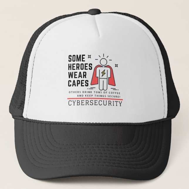 Cyber security Hero Hat (Front)