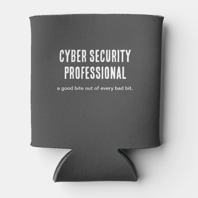 Cyber security professional can cooler (Front)