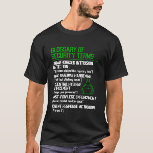 Cyber Security Professional Funny IT Security Ethi T-Shirt