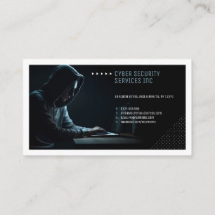 Cyber Security Services   Security Consulting Business Card