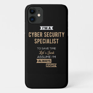Cyber Security Specialist iPhone 11 Case