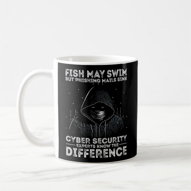 Cyber Security Team And Anti Malware Technicians Coffee Mug (Left)