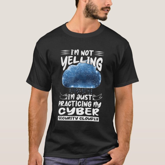 Cyber Security Team And Anti Malware Technicians T-Shirt (Front)