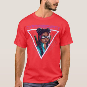 Cyber Security Warrior Samurai Katana Ninja Gamer T-Shirt