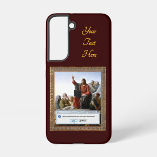 Cyber Sermon Funny Personalised Samsung Galaxy Case