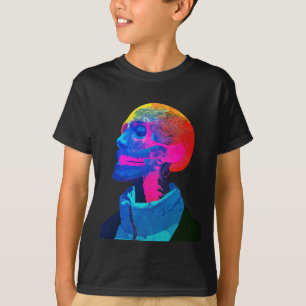 Cyber Skull – Futuristic Anatomy Art T-Shirt