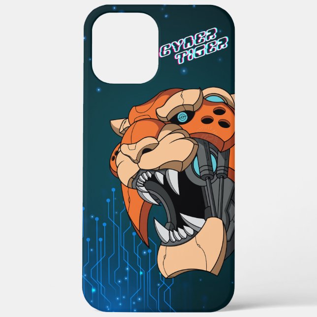 Cyber Tiger | Case-Mate iPhone Case (Back)