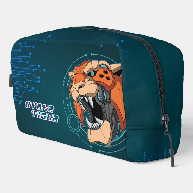 Cyber Tiger |  Dopp Kit (Right Corner)