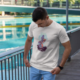 Cyber Urban Sci Fi Evil Robot   T-Shirt