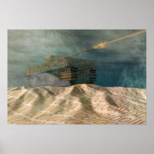 Cyber warfare poster