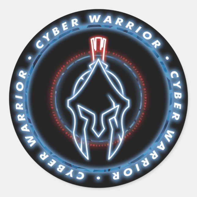 CYBER WARRIOR BADGE SEAL (Front)