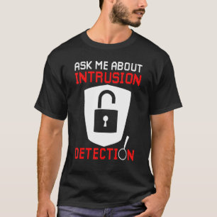 Cyber Warrior Intrusion Detection & Ethical Hacker T-Shirt