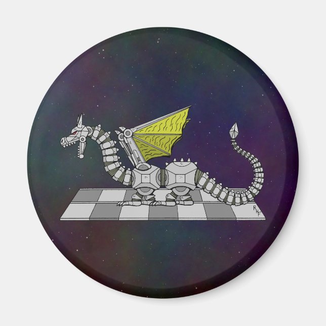 Cyberdragon Magnet (Front)