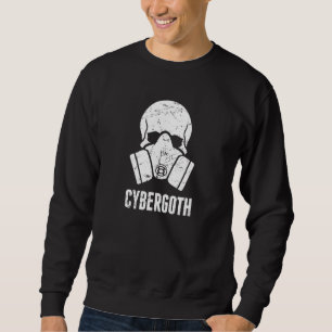 Cybergoth Cyberpunk Goth Raver Cyber Goth 4 Sweatshirt