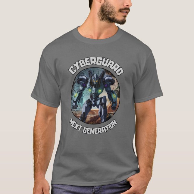 Cyberguard Next Generation: Digital Sentinel T-Shirt (Front)