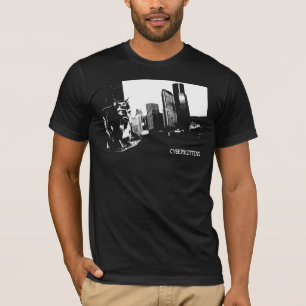 CYBERKITTENS: Jacked In (black) T-Shirt