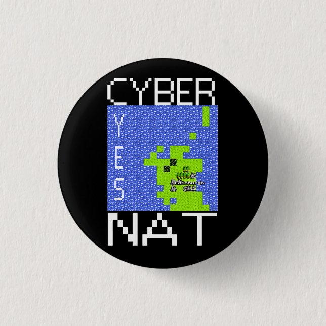 CYBERNAT badge (Front)
