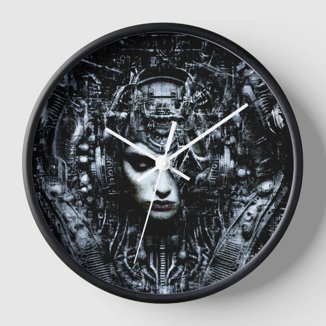 Cybernetic Serenity Clock (Front)