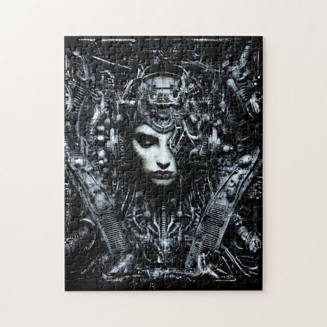 Cybernetic Serenity Jigsaw Puzzle (Vertical)
