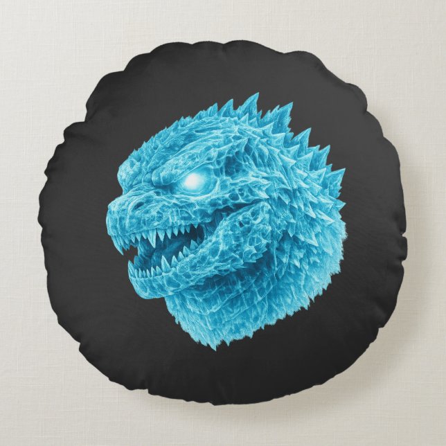 Cybernetic Titan Round Cushion (Front)