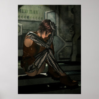 Cybernetics - Female Cyborg Poster