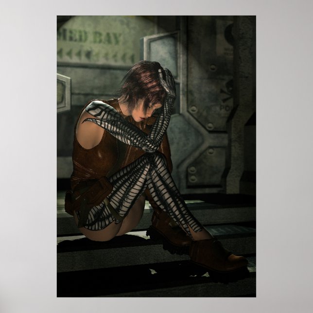 Cybernetics - Female Cyborg Poster (Front)