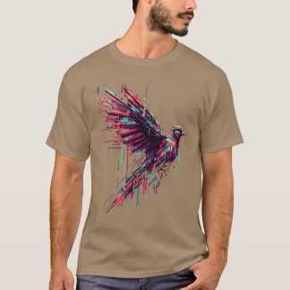 cyberpunk bird design family T-Shirt