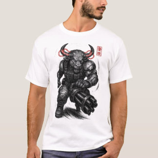 Cyberpunk Bull (Berserker) T-Shirt