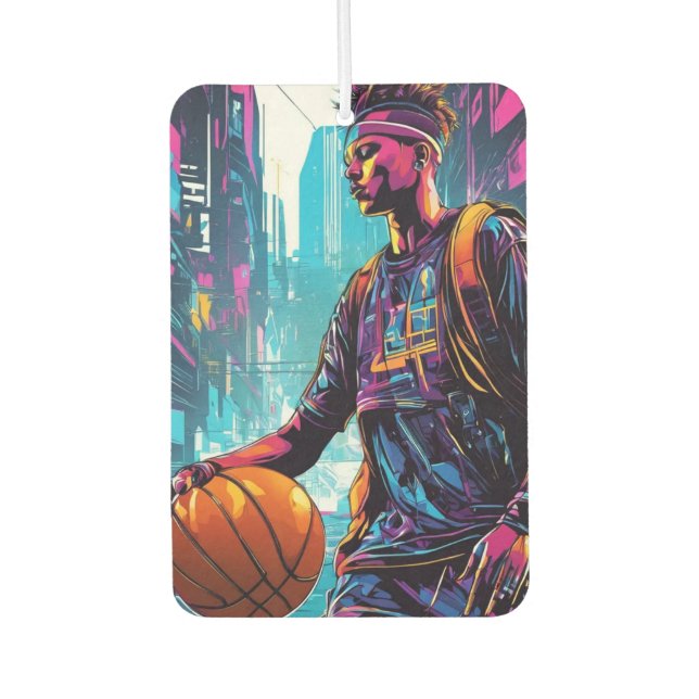 Cyberpunk Car Air Freshener (Front)