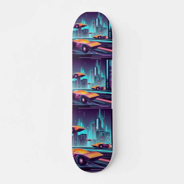 cyberpunk car skateboard (Front)