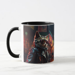 Cyberpunk Cats mug