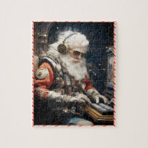 Cyberpunk Christmas Puzzle