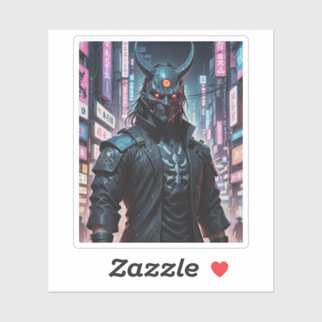 Cyberpunk Demon Samurai (Sheet)