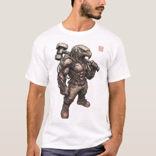 Cyberpunk Eagle (Sniper) T-Shirt
