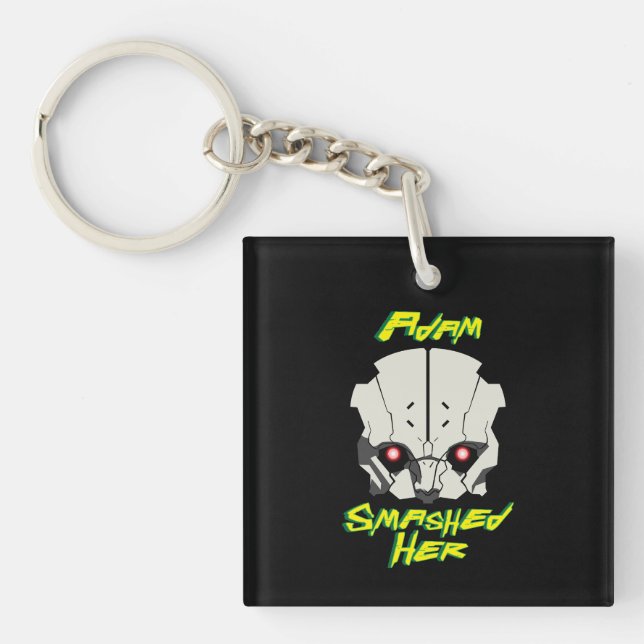 cyberpunk edgerunners adam smasher key ring (Front)
